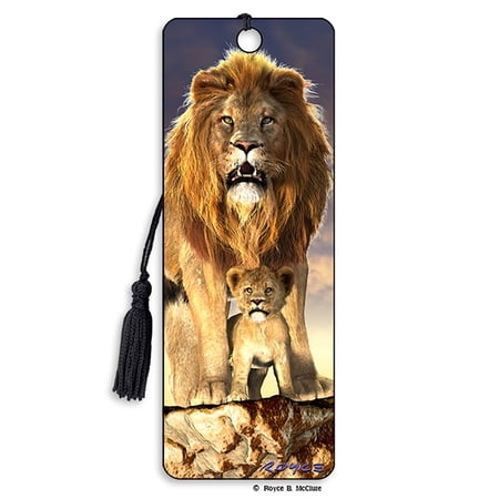 Royce 3D Bookmark - Lion (Hardcover)