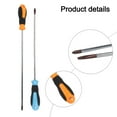 thumbnail image 6 of 3Pcs 400mm Extra Long Screwdriver Set Slotted Cross Screwdriver With Magnetizer For Both Professional And DIY Tasks Hand Tool, 6 of 6