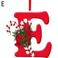 thumbnail image 1 of TQEHS Colgante colgante para árbol de Navidad de 26 letras, adorno navideño A, letras Z L6F8, 1 of 6