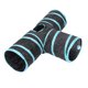 thumbnail image 2 of Tubo plegable para gatos, funcionalidad inteligente de túnel plegable para gatos de juguete con orificio para mirar gatos de 3 vías Jadeshay  A, 2 of 8