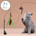 thumbnail image 3 of 2x juguete divertido del ejercicio del juguete del teaser del juguete del teaser del juguete de la del palo del gato para de interior Zulema Juguetes Lindos Para Gatos, 3 of 6