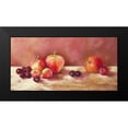 thumbnail image 2 of Whatmore, Nel 24x14 Black Modern Framed Museum Art Print Titled - Cherries and Apples (detail), 2 of 5