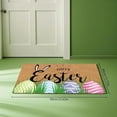 thumbnail image 3 of Easter-Bunny Welcome-Doormat Outdoor-Entrance, Colored Eggs Spring Coir-Non-Slip Indoor Home Decor Front Door Mats, 3 of 6
