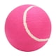 thumbnail image 4 of Pelota de tenis gigante de 8 pulgadas, pelota de tenis gigante de fieltro de felpa con núcleo de goma inflable portátil, pelota de tenis exclusiva para niños y mascotas, color rosa, 4 of 12
