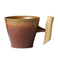thumbnail image 1 of Taza de té de café de cerámica con esmalte de óxido con mango de Taza de té para beber leche - Estilo 300ml Baoblaze Taza de café de cerámica, 1 of 7