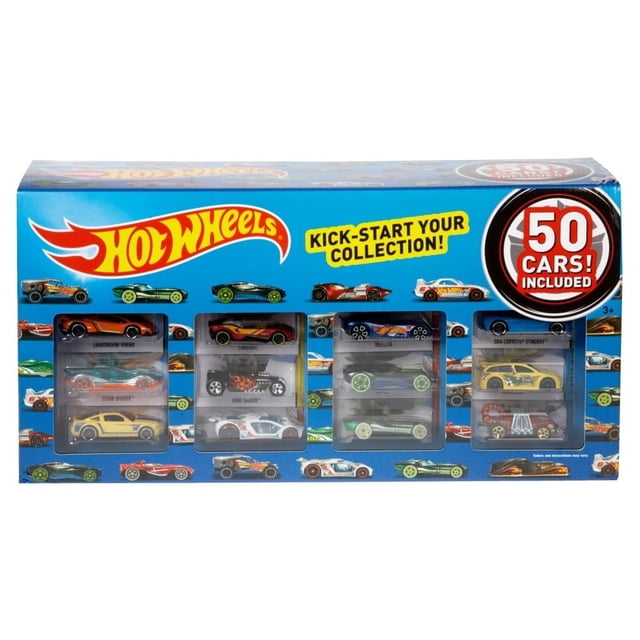 Vehículos de Juguete Hot Wheels Die-cast Paquete de 50 Autos