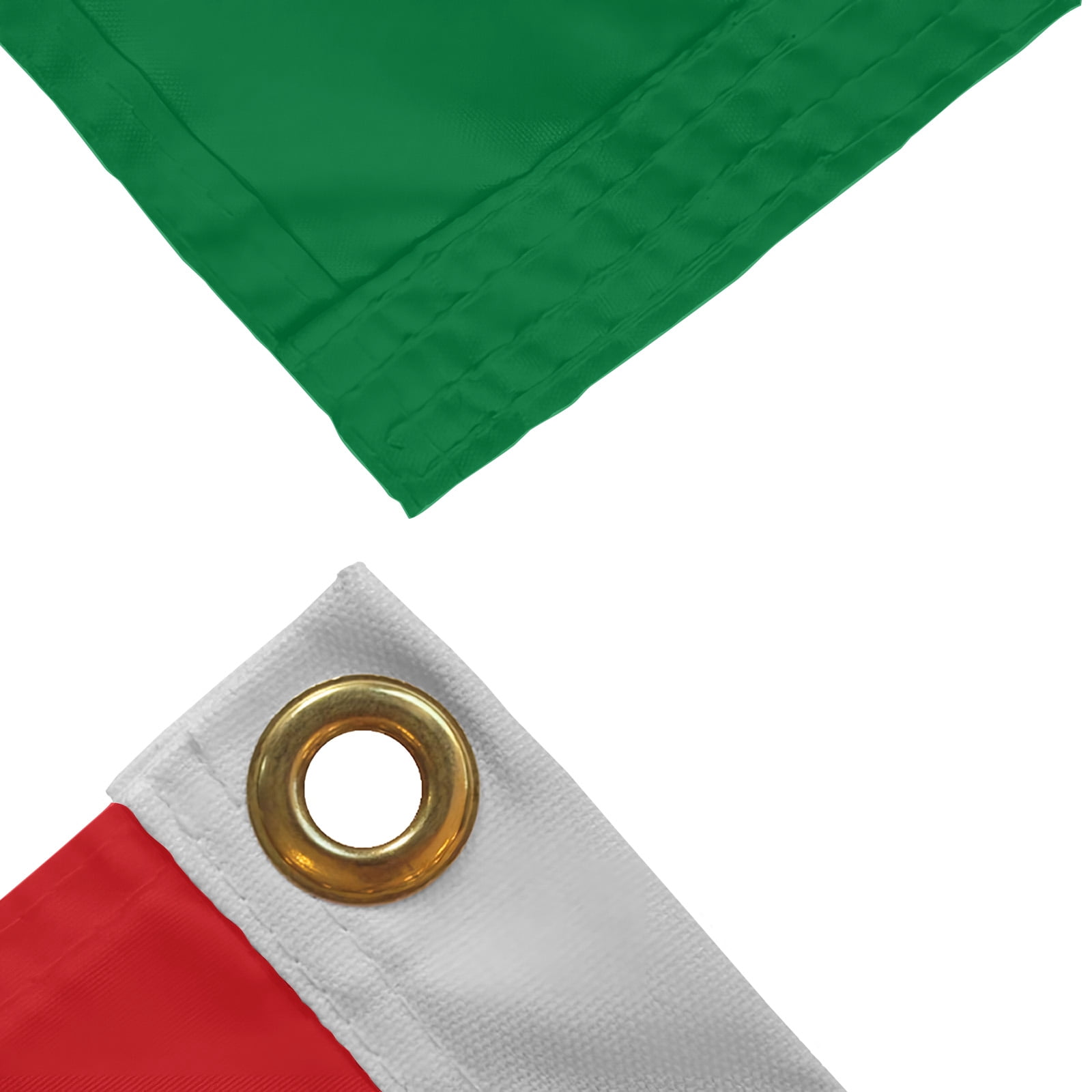 Livetty Double Sided 3 layers Flags 4.85x8 Ft Senegal Flags Banner for Yard Decoration Garden Display For World Soccer Play