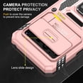 thumbnail image 3 of Designed for Google Pixel 8 Pro Case Rose Gold,[Military Grade Shockproof Phone Case] with 360° Rotatable Kickstand Ring and Camera Cover for Google 8 Pro,6.7inch, 3 of 11