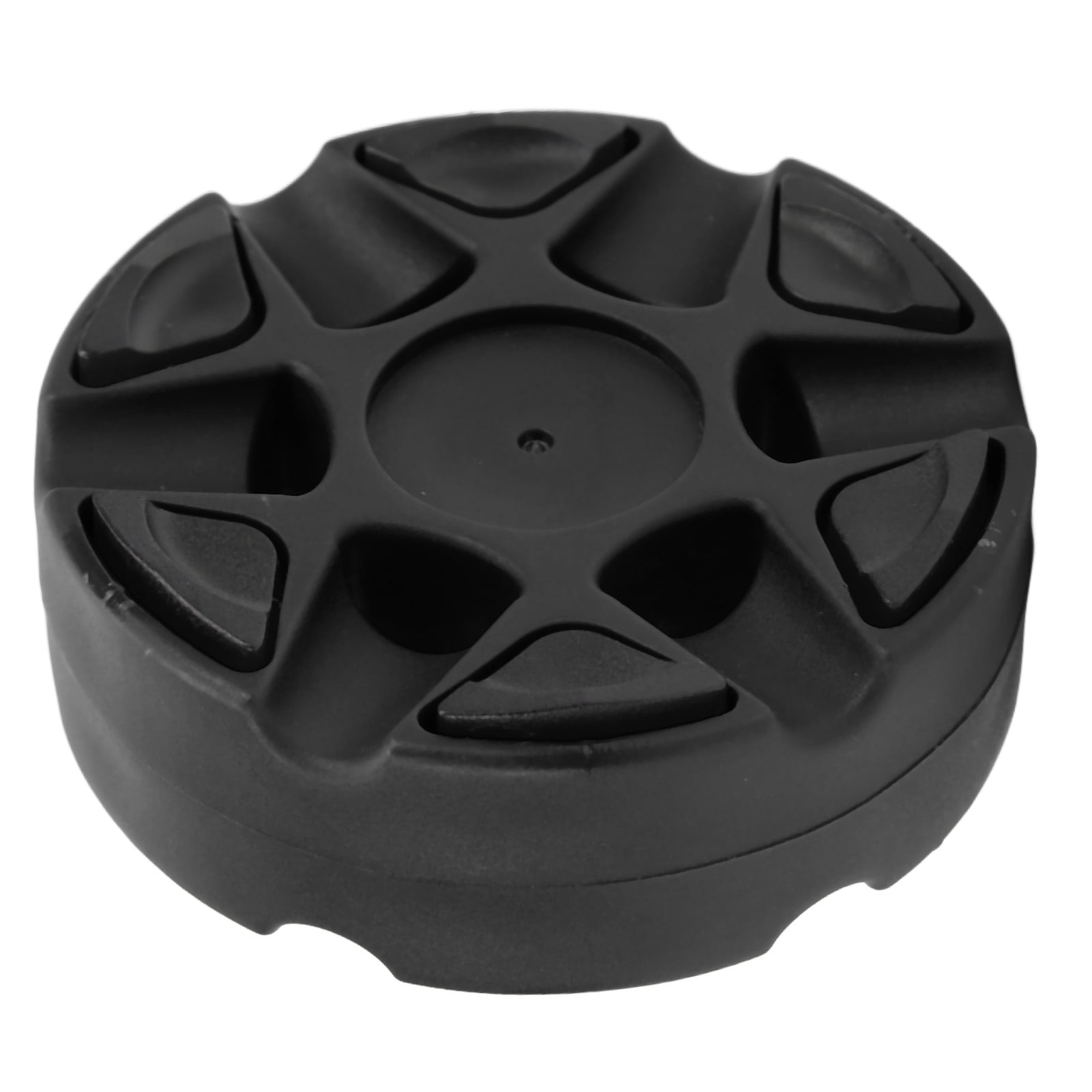 Roller Hockey Puck, Dense Texture Hockey Puck 5 Color Glossy Flat Easy Sliding  For Daily Skating Training Black