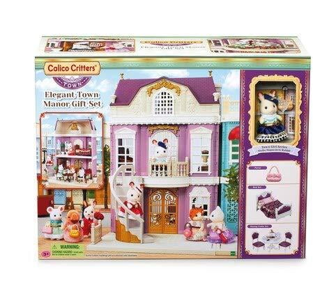 calico critters luxury townhome gift set