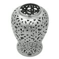 thumbnail image 5 of Red Lantern 24" Spiral Lattice Temple Jar - Silver, 5 of 8