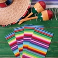 thumbnail image 5 of 100PCS Mexican Fiesta Paper Napkins Disposable Hand Towels, Hispanic Heritage Month Door Napkins for Cinco De Mayo Tableware Baby Shower Birthday Party Decorations, 5 of 15