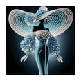 thumbnail image 2 of JZCHUNTOY Rhinestone art Kit 1 Piece, High-Definition Printed Canvas with Bright Rhinestones, DIY Creative Handmade Art Craft Decor for Living Room, Bedroom and Wall Decoration, 2 of 5