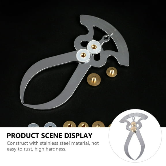 IFANLANDOR 1Pack Bowl Thickness Calipers for Woodworking Projects with Square Shape