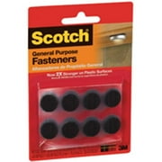 Scotch General Purpose Fasteners, 5/8" x 5/8", Black Dots