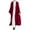 Wine, variant on IROINNID Women's Leisure Long Solid Color Cardigan Long Sleeve Outwear, Wine