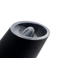 thumbnail image 3 of Molinillo eléctrico de sal y pimienta por gravedad, molinillo de pimienta automático, luz LED alimentada por batería con espesor ajustable-Negro, 3 of 5