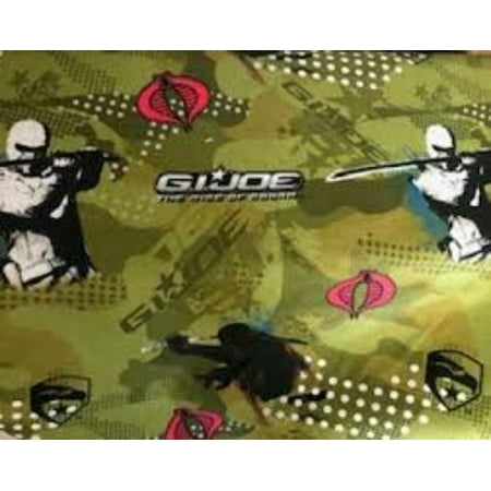 

Handmade Placemat or Table Runner G.I. Joe