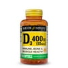 Mason Natural Vitamin D3 10 Mcg (400 IU) - Supports Overall Health, 100 Softgels