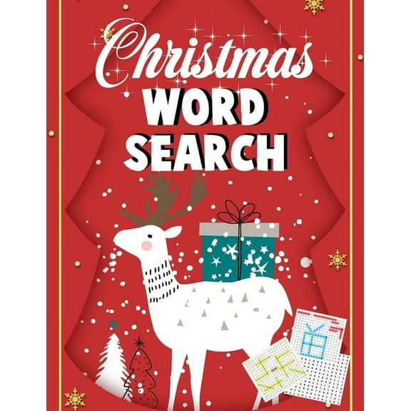 Christmas word search.: Easy Large Print word search Puzzle Book for Adults, Kids & Everyone for the 25 Days of Christmas.