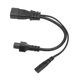 thumbnail image 2 of Cable de Alimentación ANGGREK IEC320 C14 Macho a C5 C7 Hembra 11,8 Pulgadas, 2 of 8