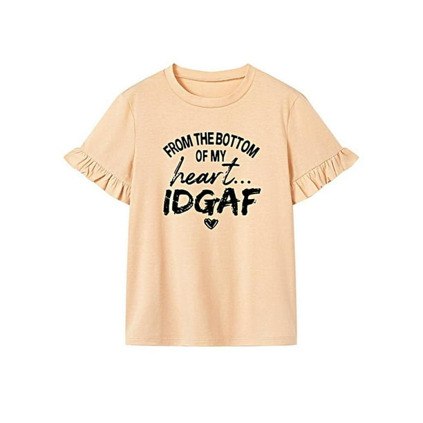 Camiseta para mujer, suave, ligera, manga corta, cuello redondo, básica XL