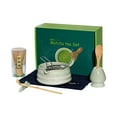 thumbnail image 1 of Matcha Whisk Set Ceramic Matcha Set Includes Matcha Bowl Matcha Whisk and Holder Rest and Tea Towel 7 Pcs Matcha Kit for Matcha Lovers, 1 of 5