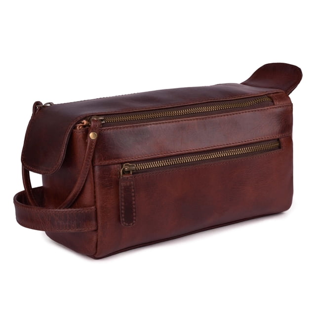Neceser de viaje LEATHER VILLAGE Premium Leather Unisex