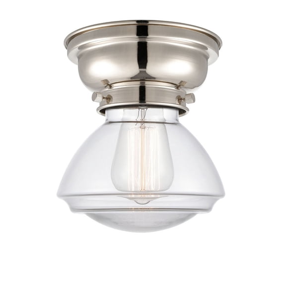 Innovations Lighting - Olean - 1 Light Flush Mount In Industrial Style-6.4