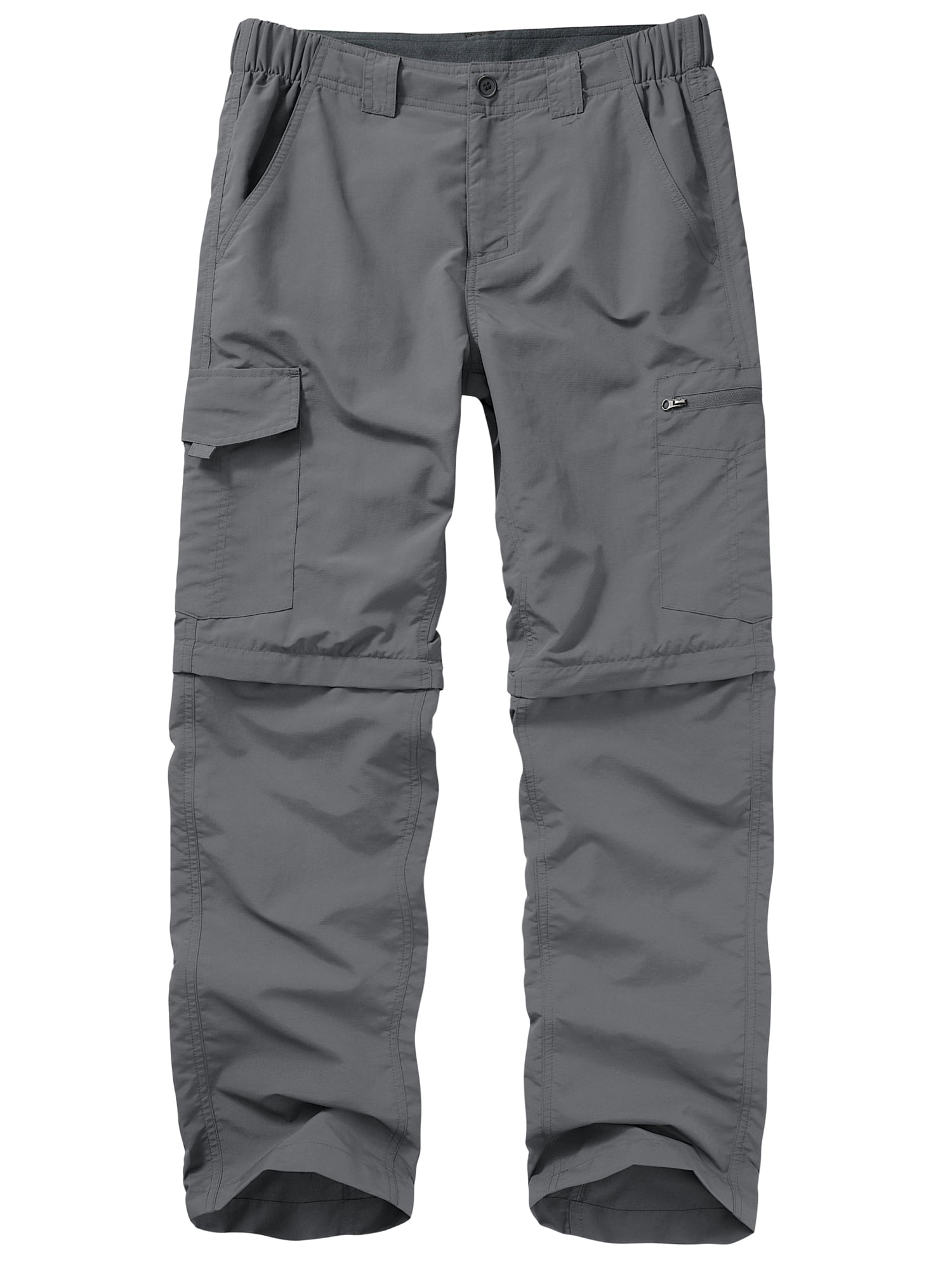 Mens Hiking Pants Convertible Zip Off Lightweight Quick Dry Fishing ...