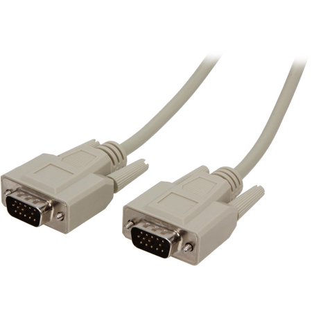 UPC: 0757120026358 | C2G 02635 Economy HD15 SVGA M/M Monitor Cable  Beige (6 Feet  1.82 Meters)