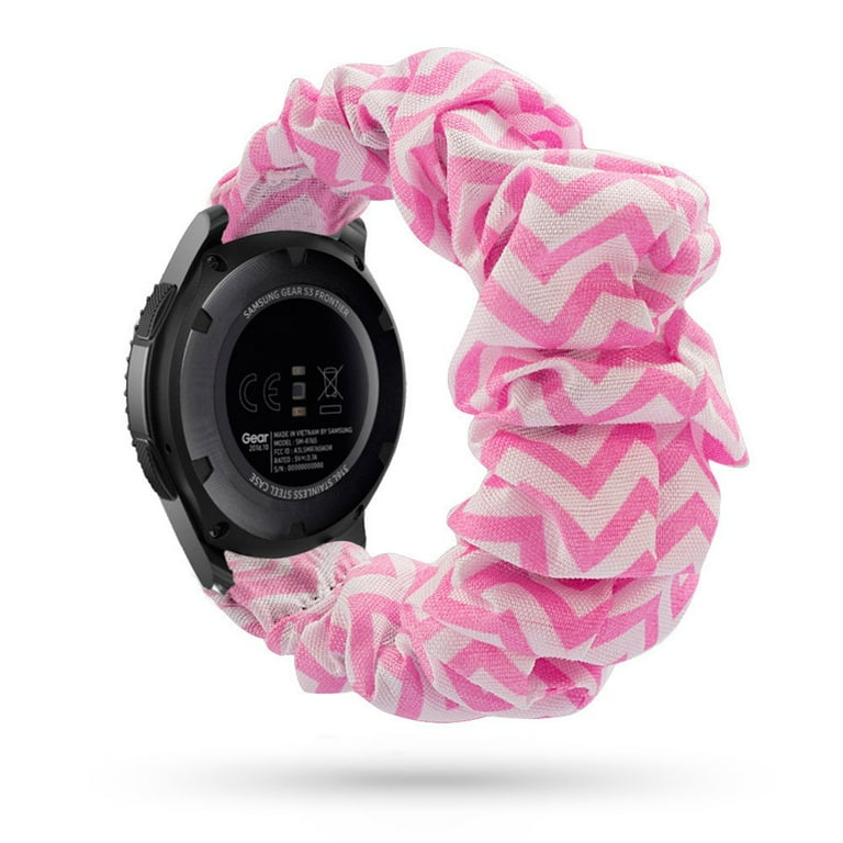 ALMNVO Scrunchie Watch Bands for Samsung Galaxy Watch 46mm Galaxy