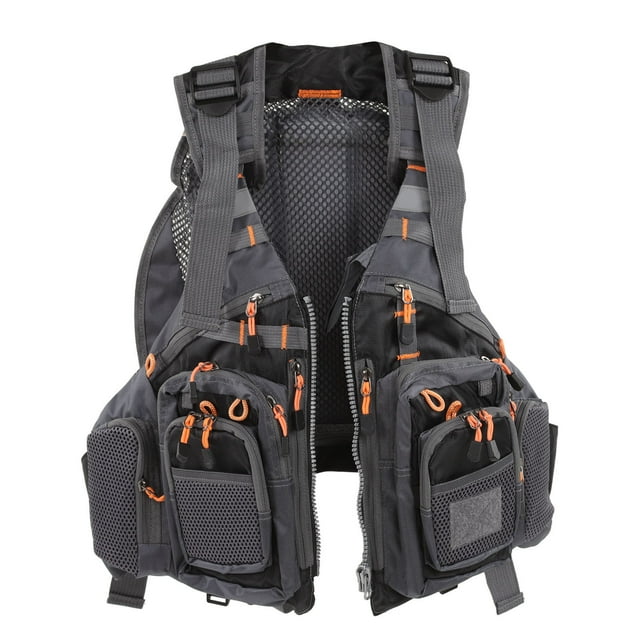 Men Fishing Vest,Fishing Vest Backpack Adjustable Fishing Vest Backpack Fly Fishing Vest Professionally Tested