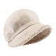 thumbnail image 2 of Boina con forro cálido, informal, cómoda y plana para vacaciones, citas y conducir. beige, 2 of 8