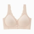 thumbnail image 3 of Wireless Front Close Support Bras For Older Women Lift No Underwire Comfortable Seamless Padded Bra No Underwire Sports Brawls for Women Strapless Bra for plus Size Women Womens Bra Push up Womens, 3 of 3