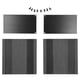 thumbnail image 1 of Carcasa de proyecto de aleación de aluminio, tubo HIFI, carcasa de amplificador de potencia, negro cepillado, 82,2x145x150mm, 1 of 8