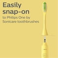 thumbnail image 4 of Philips One by Sonicare 2pk Brush Heads, Mango, BH1022/02, 4 of 8