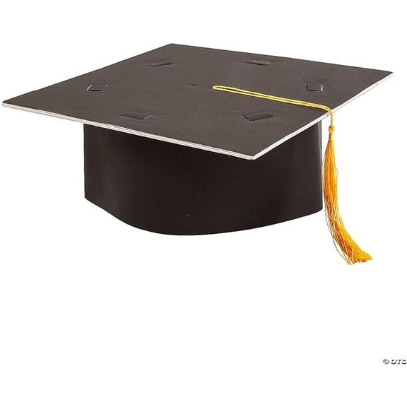 Fun Express Graduation Cap Hanging Decorations - 6 Piece
