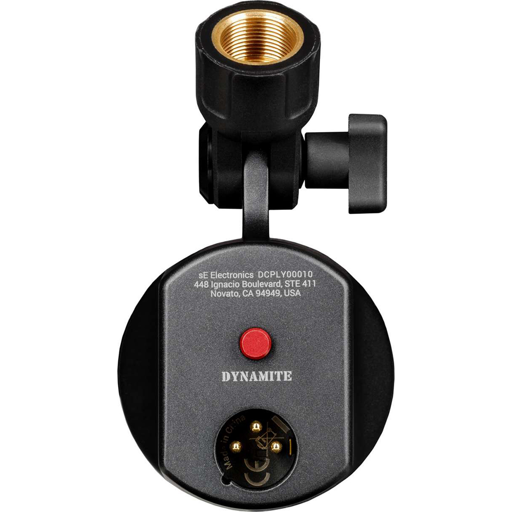 sE Electronics Dynacaster DCM6 Dynamic Broadcast Microphone with DYNAMITE Preamp
