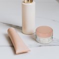 thumbnail image 4 of 20Ensemble Pot de Crème Faciale Forme Ronde Rose Transparent 4x4x2.5cm pour Usage Quotidien Femmes, 4 of 5