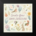 thumbnail image 2 of Marshall, Laura 15x15 Black Modern Framed Museum Art Print Titled - Spring Garden III, 2 of 5
