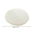 thumbnail image 3 of Round Foam Seat Cushion | Ergonomic Soft Flocked Chair Pad | Thickened Sponge Pillow for Office, Meditation, Floor Seating | Multi-Purpose, 15.75in, White Pink Khaki Blue Green | 1 Pack, 3 of 6