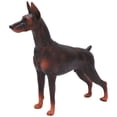 thumbnail image 4 of M Buder Static Doberman Dog Figurine, Highly Detailed PVC Animal Figure Toy for Kids Early Cognition and Education, Perfect for Collection and Room Decoration (6.4 inches / 16.3 cm), 4 of 9