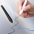 thumbnail image 6 of 6 multicolour gel pens, 4 in 1, 1 model with 4 colours, smooth, non stop ink, quick drying, simple solid colour design, DIY suitable study office writing note taking, black high capacity gel pen, 6 of 10