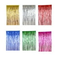thumbnail image 3 of 6 Pcs de Rideaux Métalliques Pailletés pour Fête, Anniversaire, Mariage, Baby Shower, Argent, 3 of 9