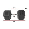 thumbnail image 3 of CAP Barbell Coated Hex Dumbbell, Single 3 - 100 lb, 3 of 6