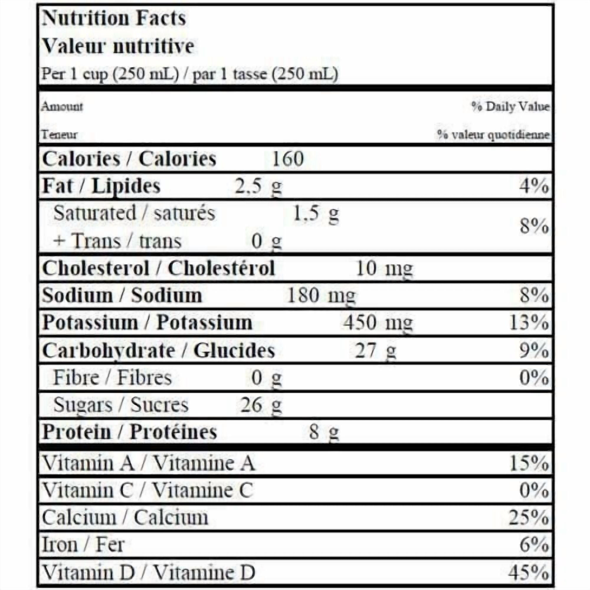 Farmers Lait au Chocolat 1 %