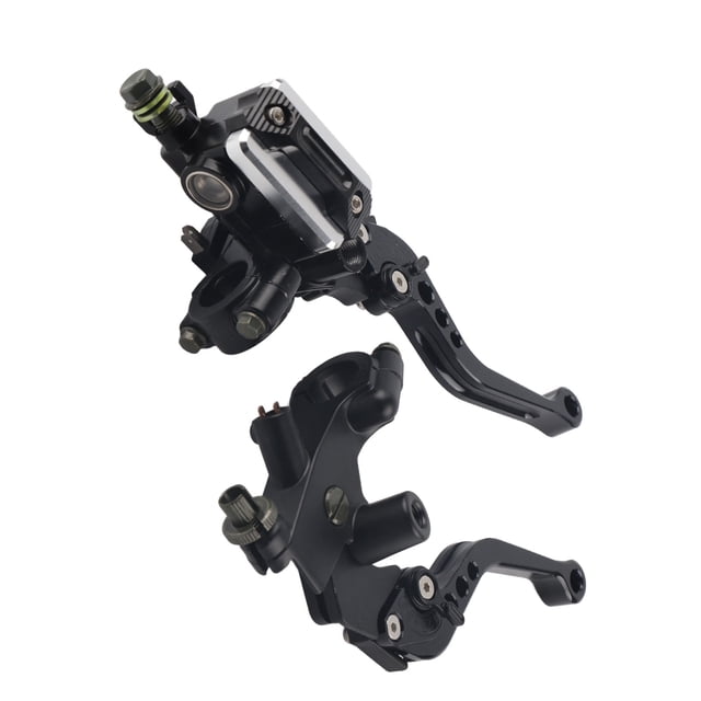 Motorcycle Brake Pump Lever,7/8"22mm Universal Motorcycle Brake Master Cylinder Reservoir Levers
