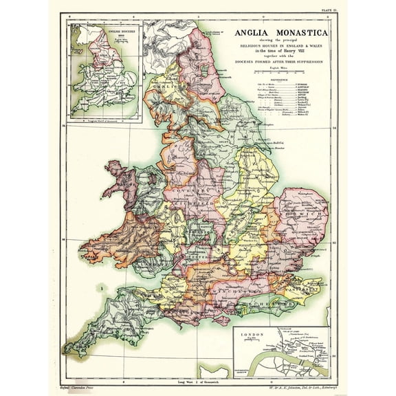 Historic Map - England Wales - Poole 1902 - 23 x 30.49 - Vintage Wall Art