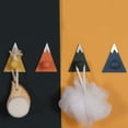 thumbnail image 2 of 4 ganchos creativos para colgar en la pared con forma de montaña para cocinas, baños, llaveros, abrigos, toallas, organización, almacenamiento, perchas, paredes, soportes para decoración del hogar, 2 of 5